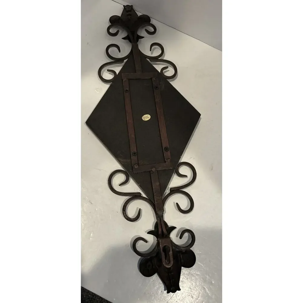 Vintage Ornate Spanish Style Wall Mirrors Beveled Glass